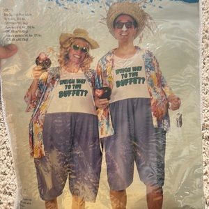 Tourist costume with hat